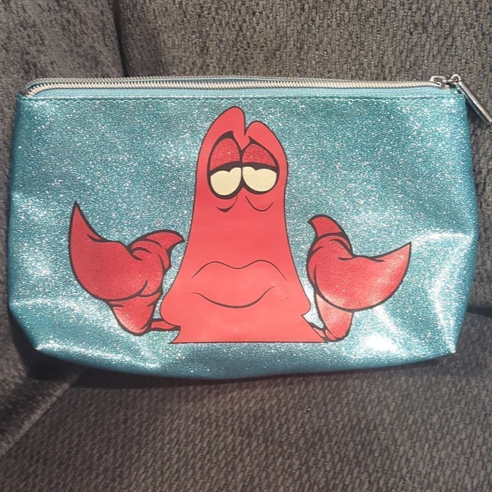 Danielle, Nicole The Little mermaid Sebastian makeup bag